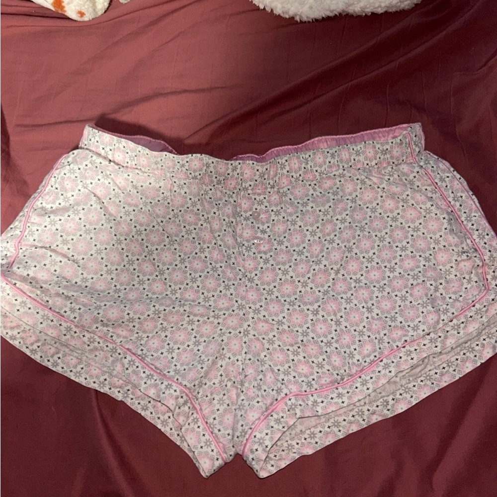 Victoria's Secret Pink Patterned Sleep Shorts